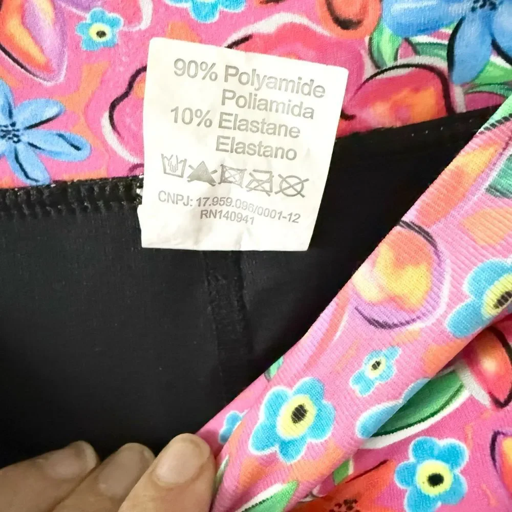 Dōna Jō Tennis Athletic Skirt Skort in Pink Multi Floral Size 1 (S)